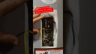 Electric water heater popping the reset button? - Watch the full video to learn why! #plumber