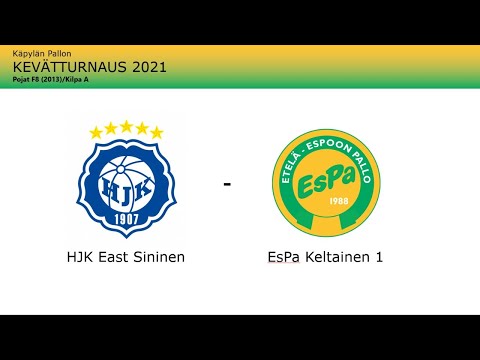HJK East Sininen - EsPa 2013 Keltainen 1 (alusta puuttuu muutama minuutti)