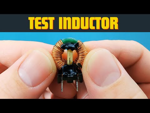 Part of a video titled How to Test an Inductor with a Multimeter - YouTube