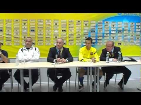 29.09.2011 FC Barcelona - KMF Leotar Trebinje press conference