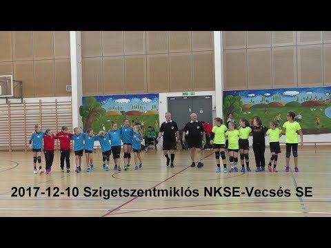 2017- 12 -10 Hungary Szigetszentmiklós NKSE - Vecsés SE (10 -16) Kisiskolás B. L U 9 Kovács L. r.