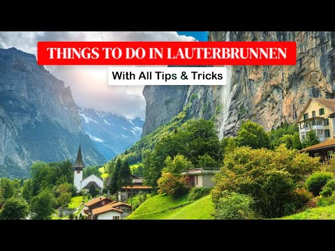 Lauterbrunnen Valley, Switzerland 🇨🇭 Travel Guide In 8 Minutes