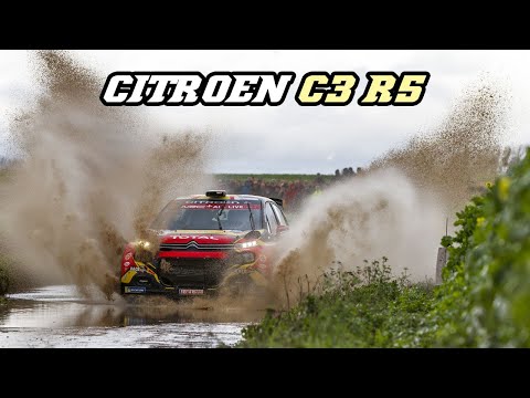 Citroën C3 R5 - drifts, launch control and action 2019