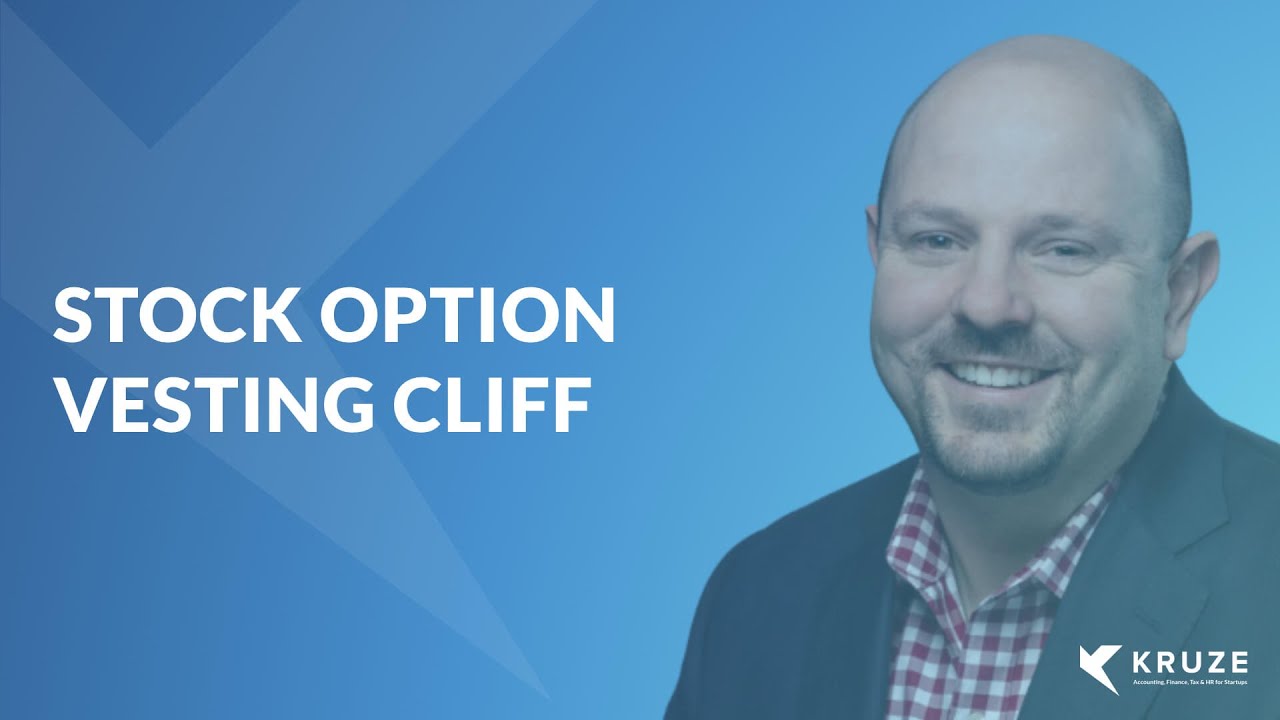 Accounting Dictionary Explanation Video: Stock Option Vesting Cliff 