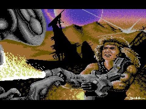 Trantor The Last Stormtrooper Review for the Commodore 64 by John Gage