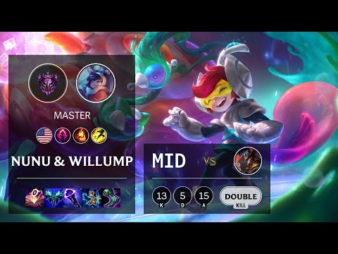 Nunu & Willump Mid vs Twisted Fate - NA Master Patch 11.13