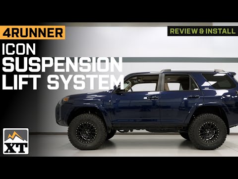 2010-2024 4Runner ICON Vehicle Dynamics 0 to 3.50-Inch Suspension Lift System Review & Install