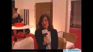 preview picture of video 'ilgiorno.it interviews Valentina Fontana at Salone del Mobile 2013'
