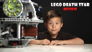 YouTube thumbnail: LEGO DEATH STAR Part 3 - Review of Lego Star Wars Set 10188 in 1080p HD