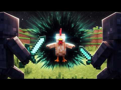 Karan's OP Chicken DESTROYS Hunter in Minecraft!