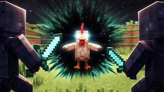 This CHICKEN Beat Minecraft While Being Hunted