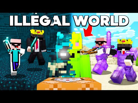 Why I Found the Most Illegal GLITCH in this Minecraft SMP