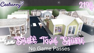 Bloxburg |Full Tour Of My No Game Pass Town 219k