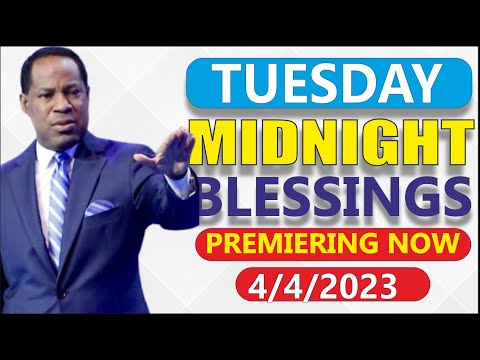 TUESDAY MIDNIGHT BLESSING ‼️ 4TH APRIL, 2023 || PASTOR CHRIS || REACTION!