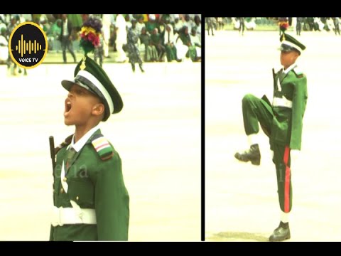 Nigeria Army Cadets Shock The World With Wonderful Parade For Nigeria President At 62nd Independent