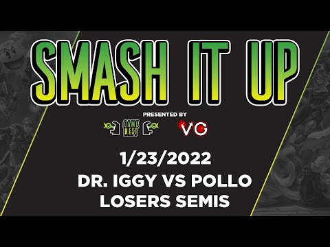 Smash It Up Losers Semis - Pollo (Marth) Vs. Dr. Iggy (Ness) SSBU Ultimate Tournament