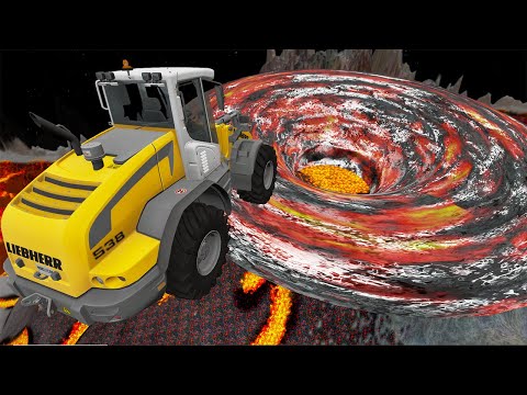 Cars Jumps vs Molten Vortex – BeamNG.Drive