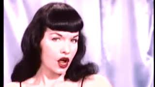 Bettie Page sings Goodbye Horses