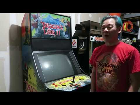 Dragon's Lair II arcade playthrough