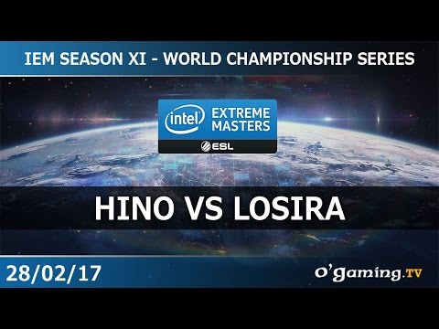 Hino vs Losira - IEM Season XI - Round of 16 - Starcraft 2