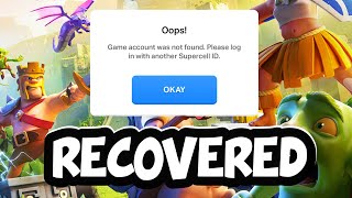 How I recovered my stolen account in Clash of Clans