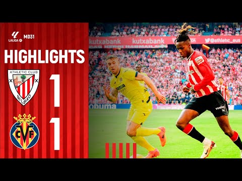 Imagen de portada del video HIGHLIGHTS | Athletic Club 1-1 Villarreal CF | LaLiga MD31