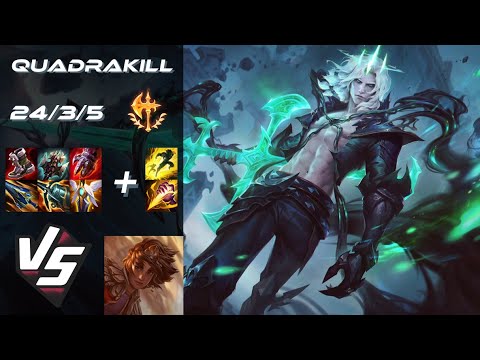 JUNGLE Viego vs Taliyah [QUADRAKILL] - EU Grandmaster Patch 14.8