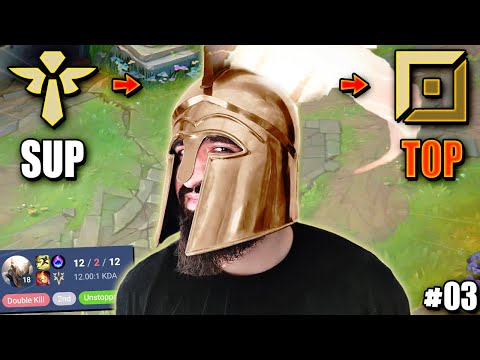 My New Pantheon Top Lane Build Made Urgot ON DESPAIR 💀💀 | New Sup to Top Series #03 - s15 Gameplay