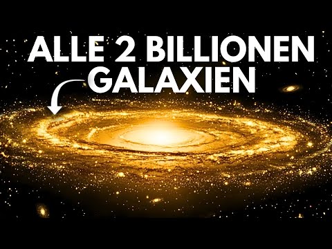 Durch Jede Galaxie in Unserem Beobachtbaren Universum Fliegen | Dokumentation zum Einschlafen