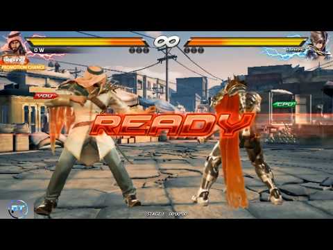 Tekken 7 \\ SHAHEEN VS LARS // on PC (((UltraHard Gameplay))) 2017