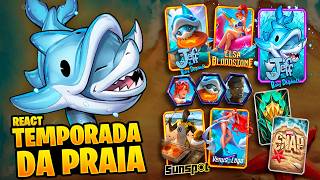A TEMPORADA DA PRAIA VAI SER INSANA! SURFISTA VOLTANDO COM TUDO | react |Marvel Snap