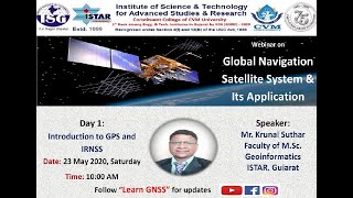 Day 1: Introduction to GPS and IRNSS