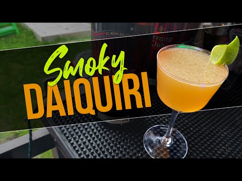 Havana Club Cuban Smoky Review and Cocktails | SMOKY DAIQUIRI recipe