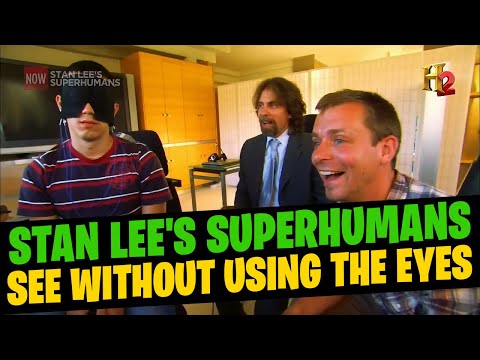 Stan Lee's Superhumans. Supersight (see without using the eyes) Alexander Levit extra-ocular vision