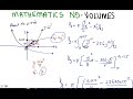 Mathematics N5 Integration Volumes Area And Volumes Mathszoneafricanmotives