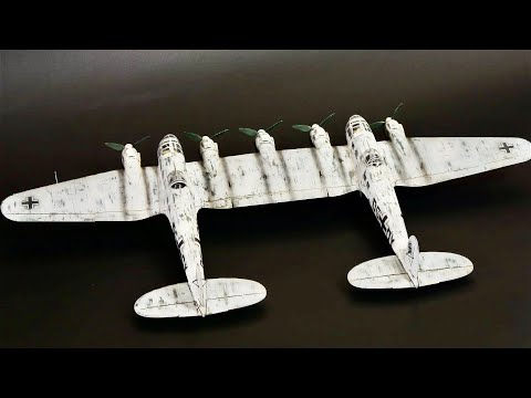 1/48 ICM Heinkel He 111 Zwilling | Model Aircraft #2