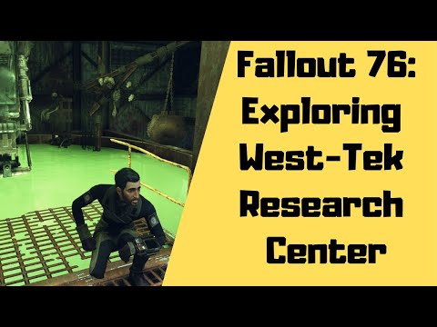 Exploring West Tek Research Center | Fallout 76 | NoProsNoNoobs