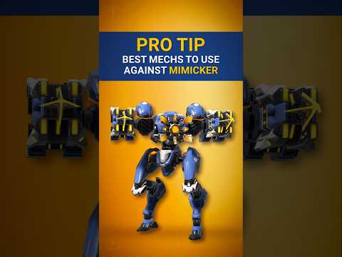 🎭 WHAT to USE Against MIMICKER? 🤯 | 📌 PRO TIP: Pick These MECHS to COUNTER It 🚫 | Mech Arena #shorts