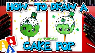 How To Draw A St. Patrick's Day Cake Pop