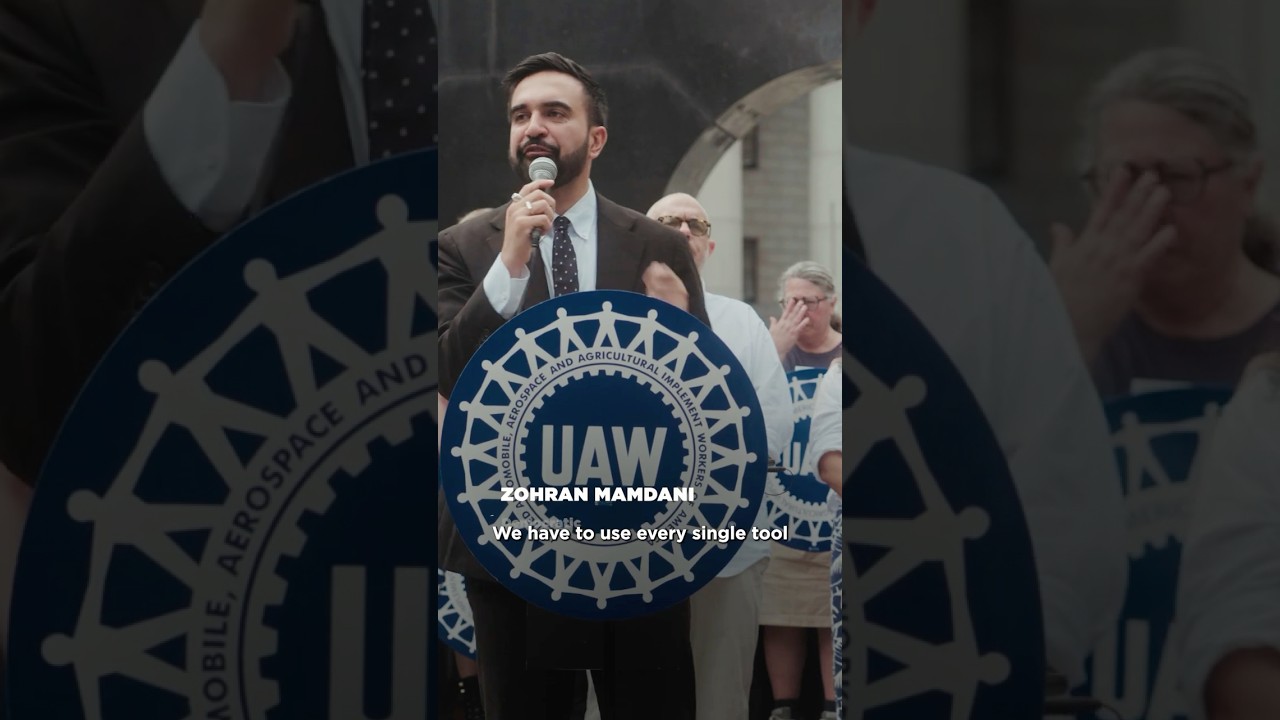 Tick Tock! Striking UAW Legal Services Workers Rally with Zohran Mamdani