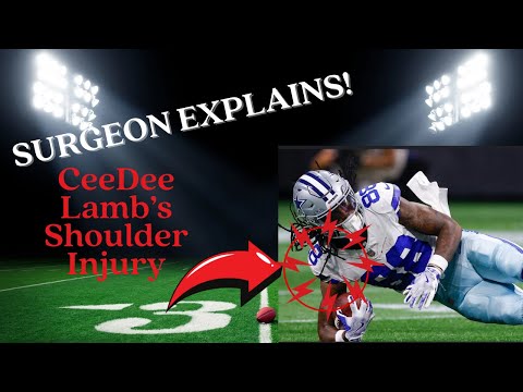 CeeDee Lamb's Shoulder Injury--Surgeon Explains!