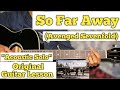 So Far Away - Avenged Sevenfold | Guitar Solo Lesson | With Tab | (Acoustic)
