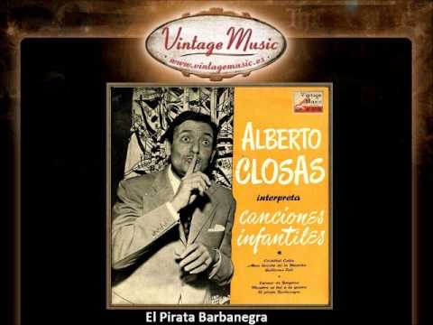 Alberto Closas -- El Pirata Barbanegra (Canción Infantil) (VintageMusic.es)