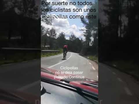 Que hacer cuando te encuentras un Ciclipollas en la carretera