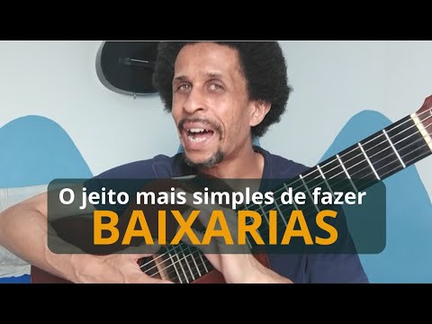 O jeito mais simples de aprender a fazer BAIXARIAS no Violão| Rafa do Samba