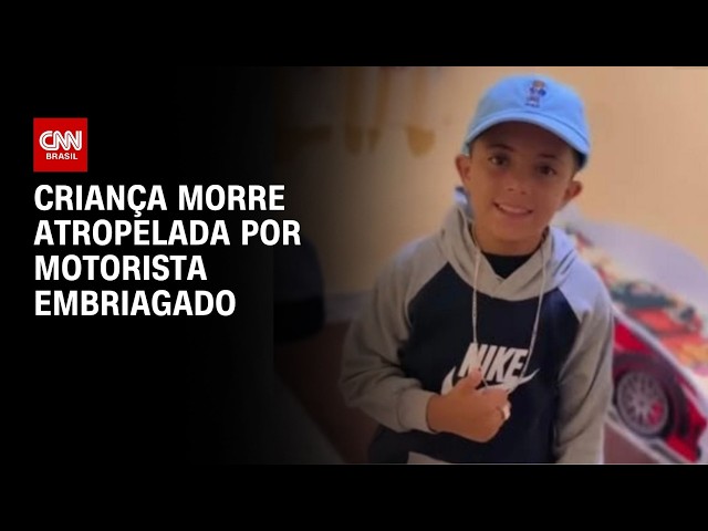 Menino morre atropelado por motorista bêbado em Sorocaba (SP) | CNN NOVO DIA