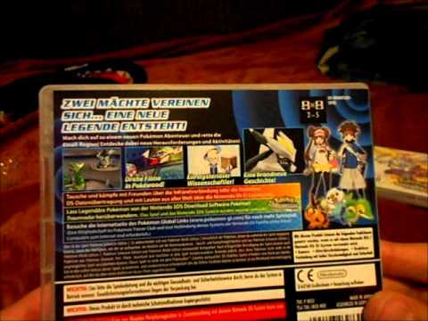 Unboxing Pokemon Schwarze Edition 2 & Pokemon Weisse Edition 2 (German)