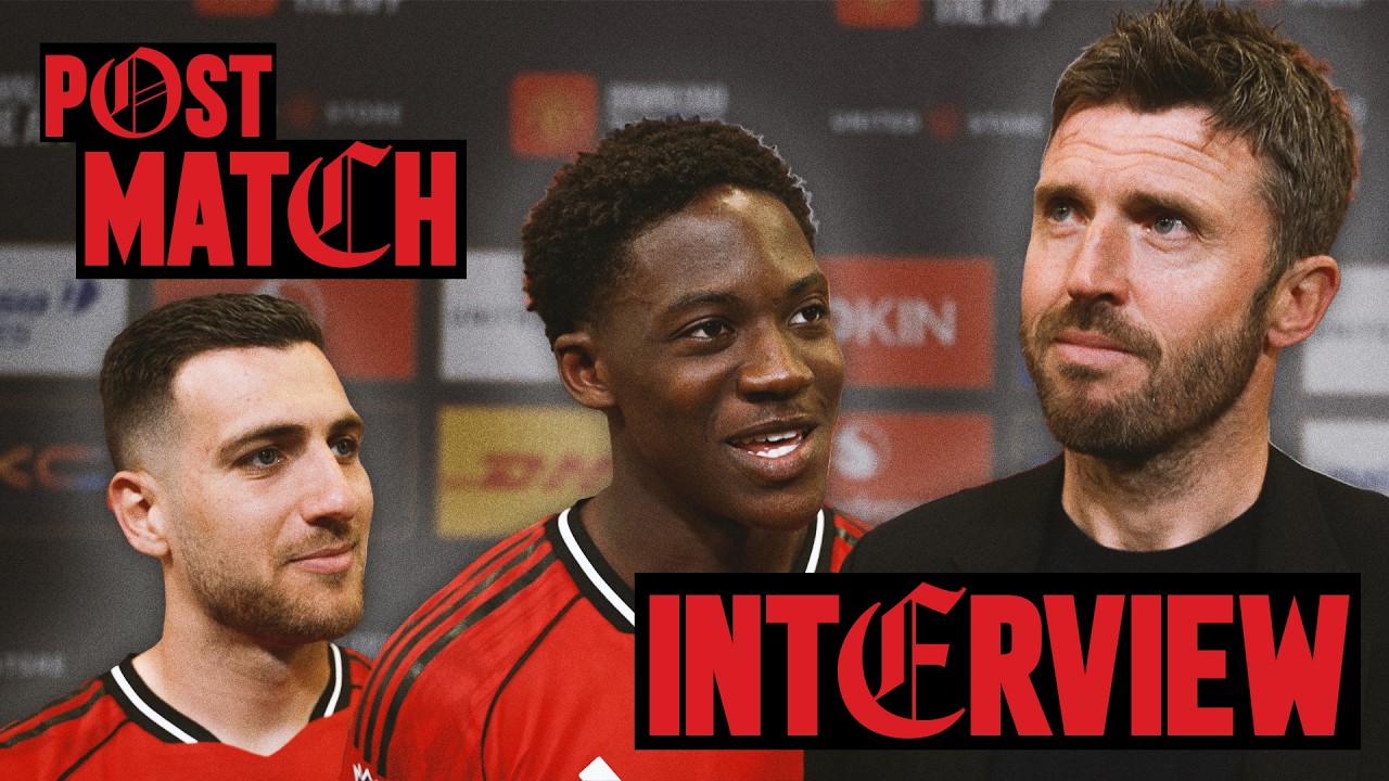 Carrick, Dalot & Mainoo React To Liverpool Victory 🗣️