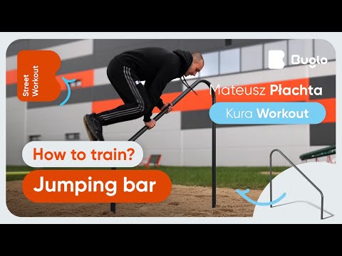 🟠Kura Workout shows how to train on Jumping Bar – 7617 | Buglo Street Workout