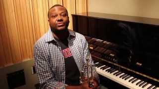 At The Center ~ Sean Jones on the trumpet